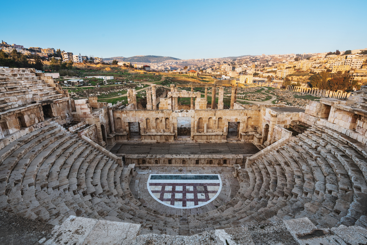 Ancient theater in Jerash