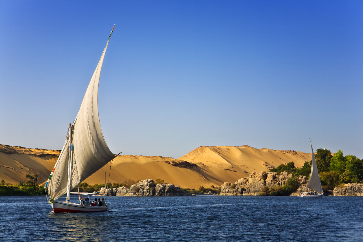 Cruising down the Nile