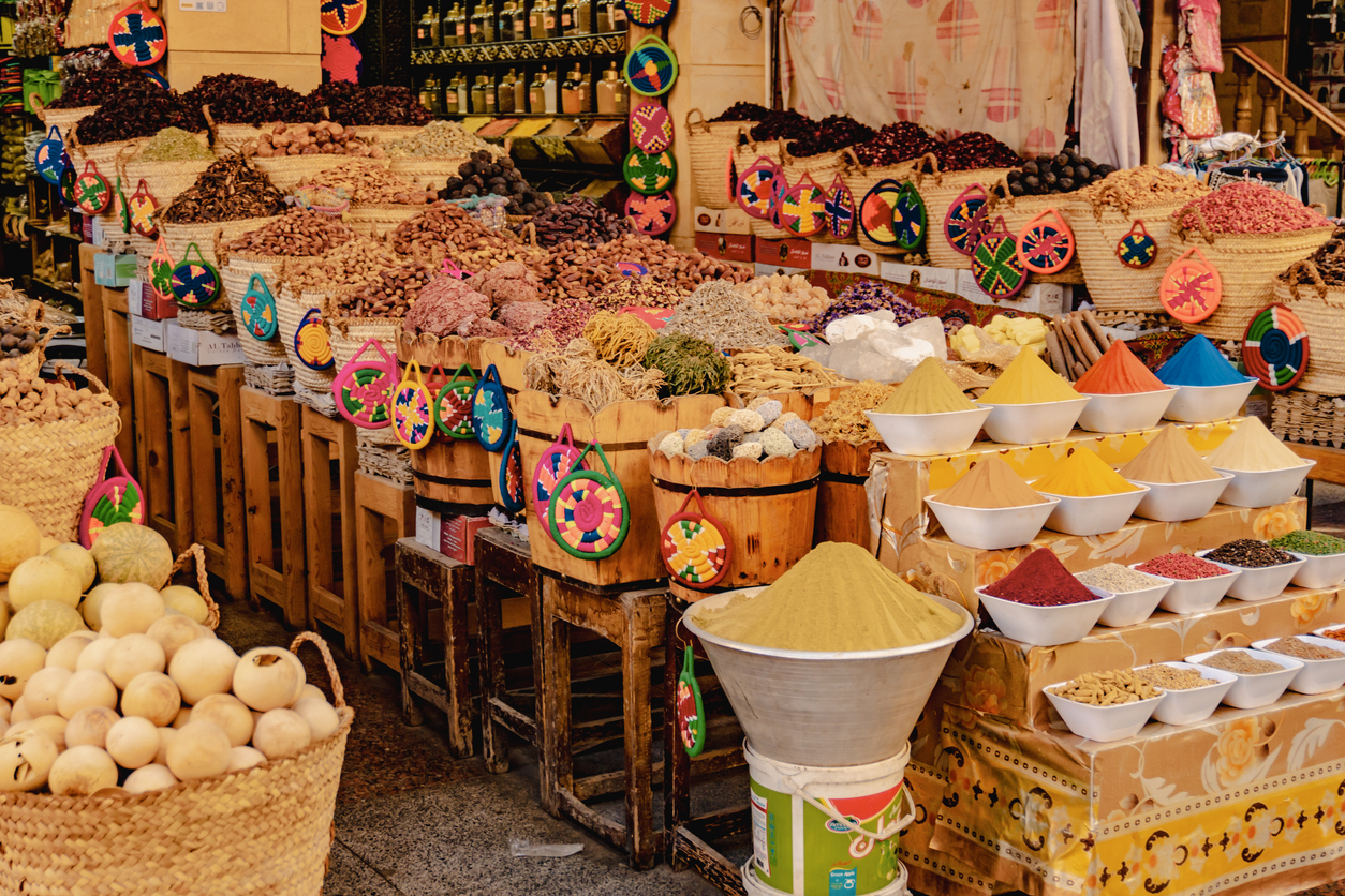 Food and spices bazaar