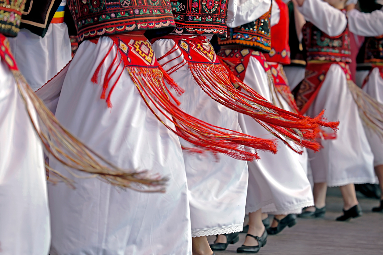 Romanian traditional dance