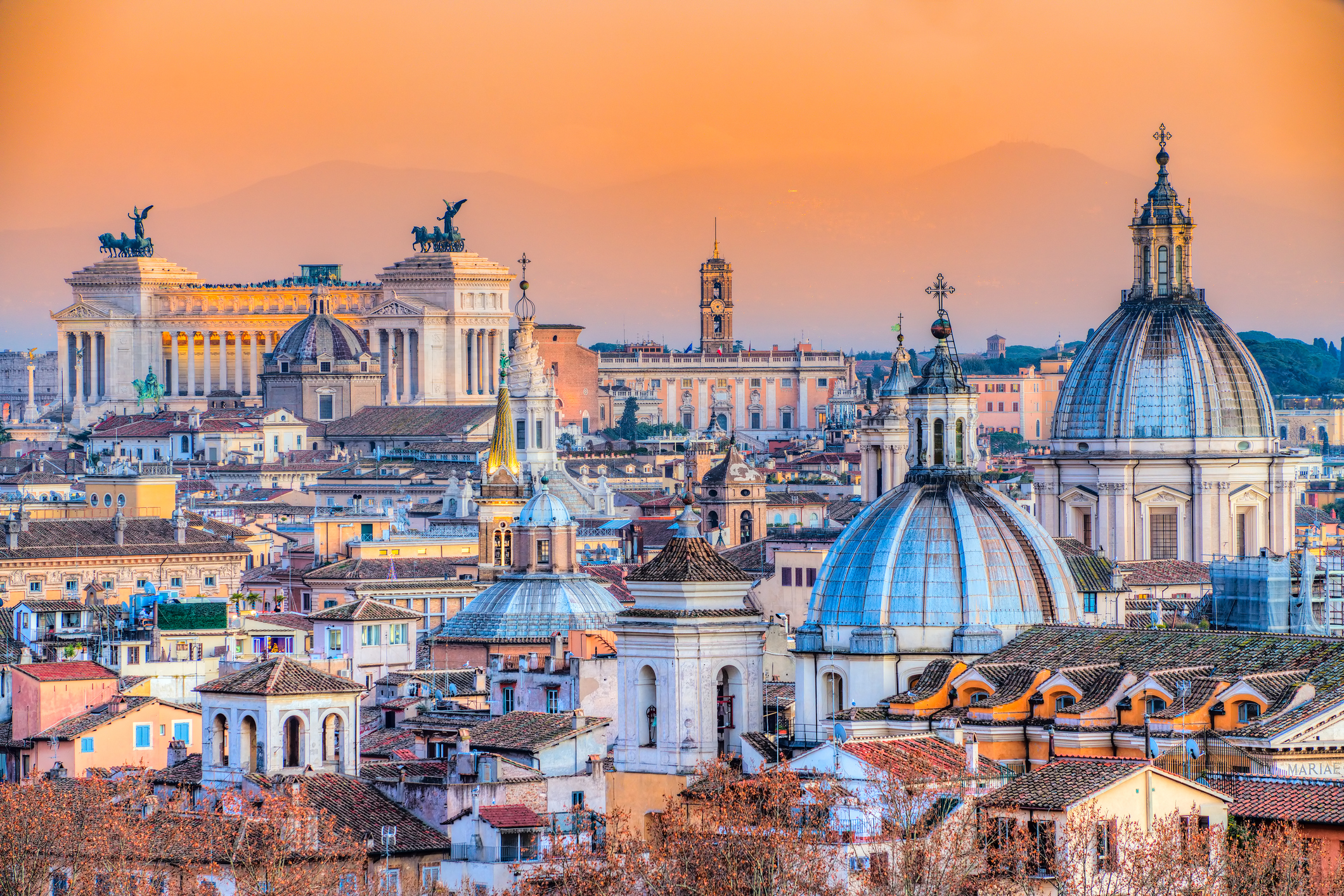 Rome at Sunset