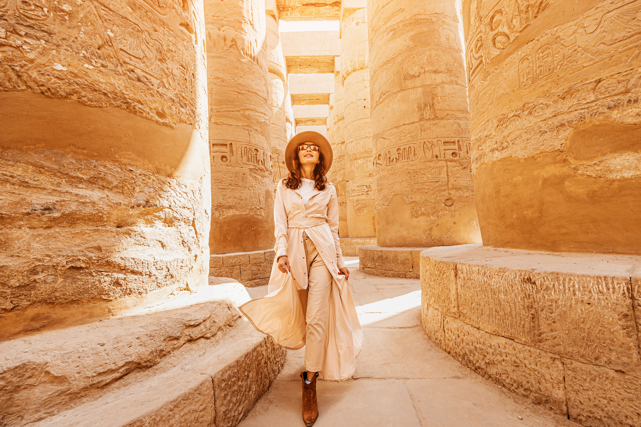 The awe of Karnak temple