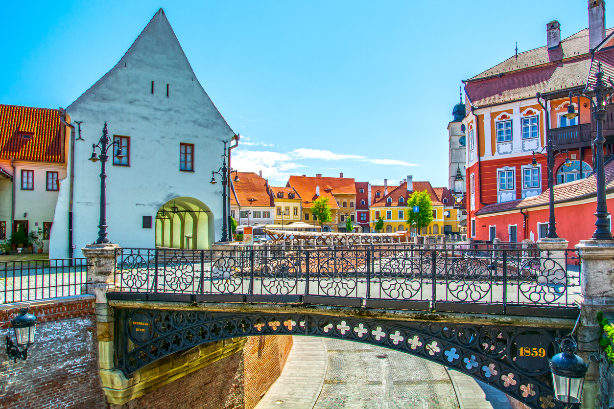 The liars bridge in Sibiu